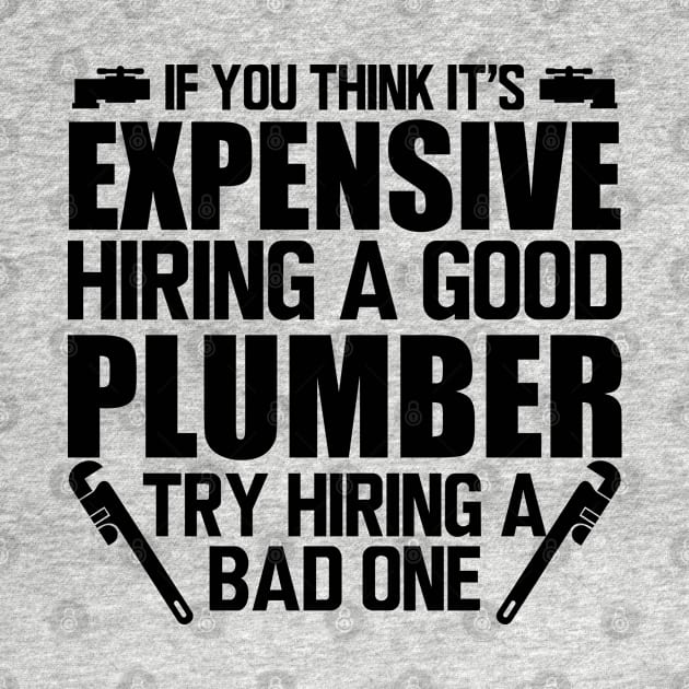 Plumber - If you think it's expensive hiring a good plumber try hiring bad one by KC Happy Shop